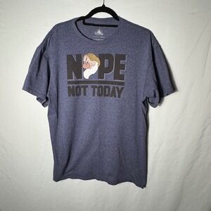 Disney Authentic Nope Not Today Tee Shirt Sz L